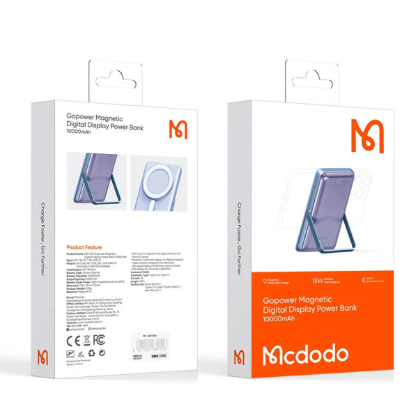 پاوربانک بی سیم مک دودو مدل MC-069